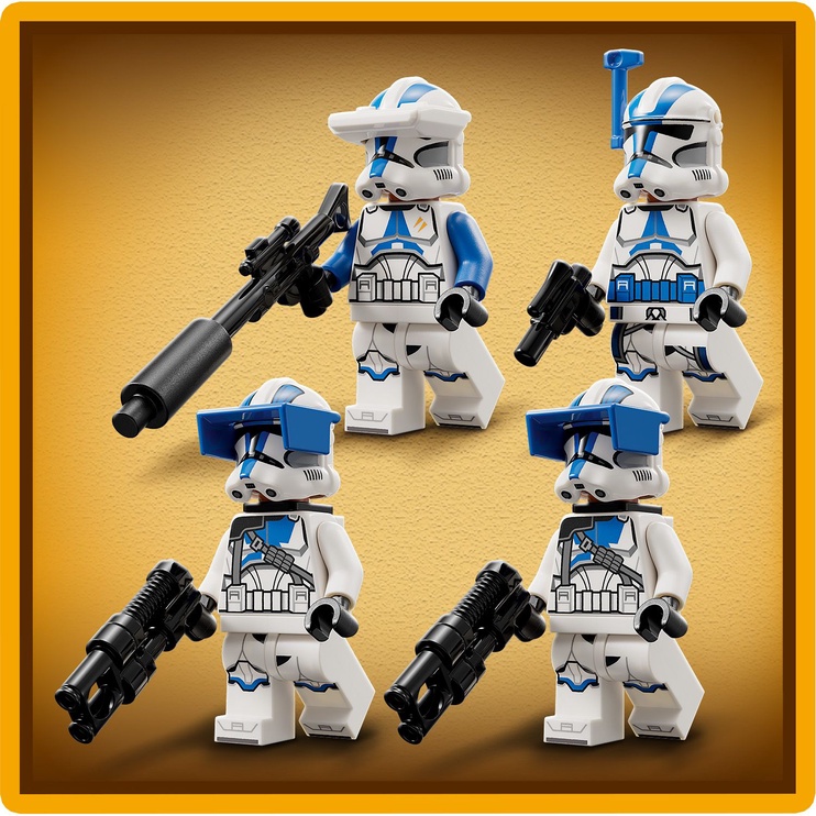 Konstruktor LEGO® Star Wars™ 501st Clone Troopers™-i lahingukomplekt 75345, 119 tk
