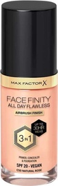Tonuojantis kremas Max Factor All Day Flawless 3 in 1 C50 Natural Rose, 30 ml
