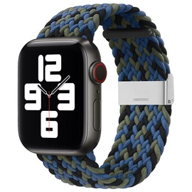 Ремешок iLike Braided Fabric Strap Apple Watch 38/40/41mm, синий
