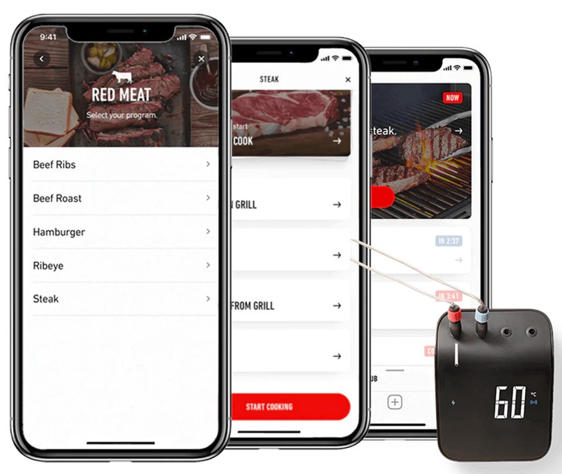 Toidutermomeeter Weber Connect Smart Grilling Hub