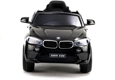 Bezvadu automašīna Lean Toys BMW X6, melna