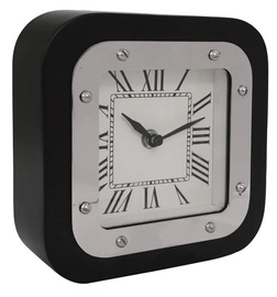Часы Kayoom Moments 625, серебристый/черный, стекло/древесно-стружечная плита (mdp)/металл, 17 см x 5 см