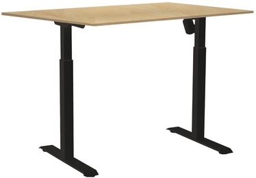 Компьютерный стол Sunflex EasyDesk Adapt I, черный/березовый