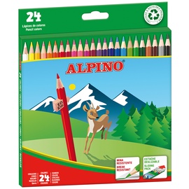 Krāsainie zīmuļi Alpino, 1AAL010658, 24 gab.
