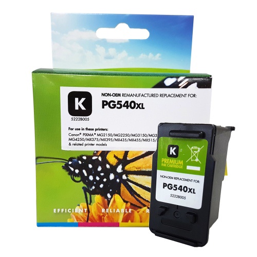 Printera kasetne Static Control Canon PG-540XL (5222B005), melna