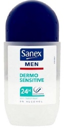 Vīriešu dezodorants Sanex Dermo Sensitive, 50 ml
