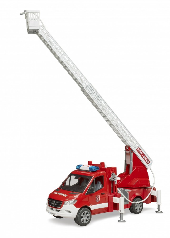 bruder mercedes fire truck