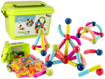 Magnetplokkide klotside komplekt Lean Toys Magnetic 14671, plastik