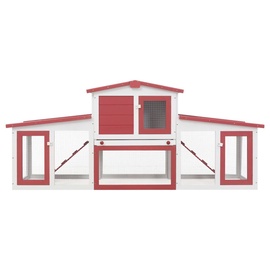 Puur närilisele VLX Large Rabbit Hutch, 2040 mm x 450 mm x 850 mm