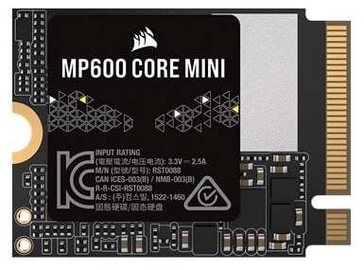 Cietais disks (SSD) Corsair Mini MP600, M.2, 2 TB