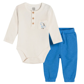 Набор одежды, для мальчиков/для младенцев Cool Club Little Dino CCB2601338-00, синий/белый, 86 см