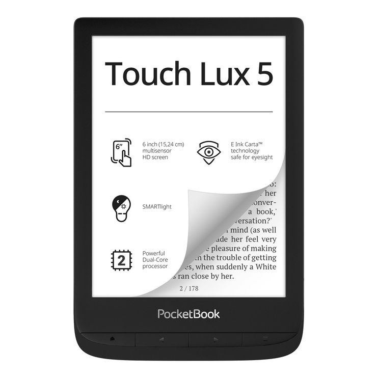 Электронная книга Pocketbook Lux 5 Touch, 8 ГБ