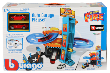 Autorada Bburago Street Fire Garage Playset 1:43 629384