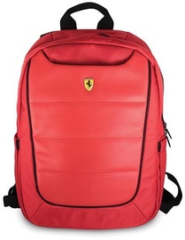 Рюкзак для ноутбука Ferrari Scuderia FEBP15RE, красный, 16″