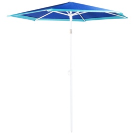 Пляжный зонтик Royokamp GS250200, 200 см, синий/белый
