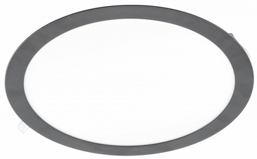 Valgusti süvistatav GTV Oris, 24W, 4000°K, LED, must