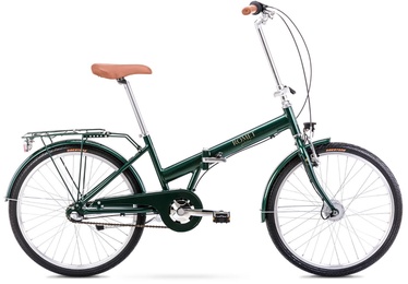 Велосипед складная Romet, 24 ″, 15" рама, зеленый