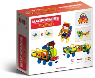 Magnetkonstruktor Magformers City Go 707025, plastik/magnet