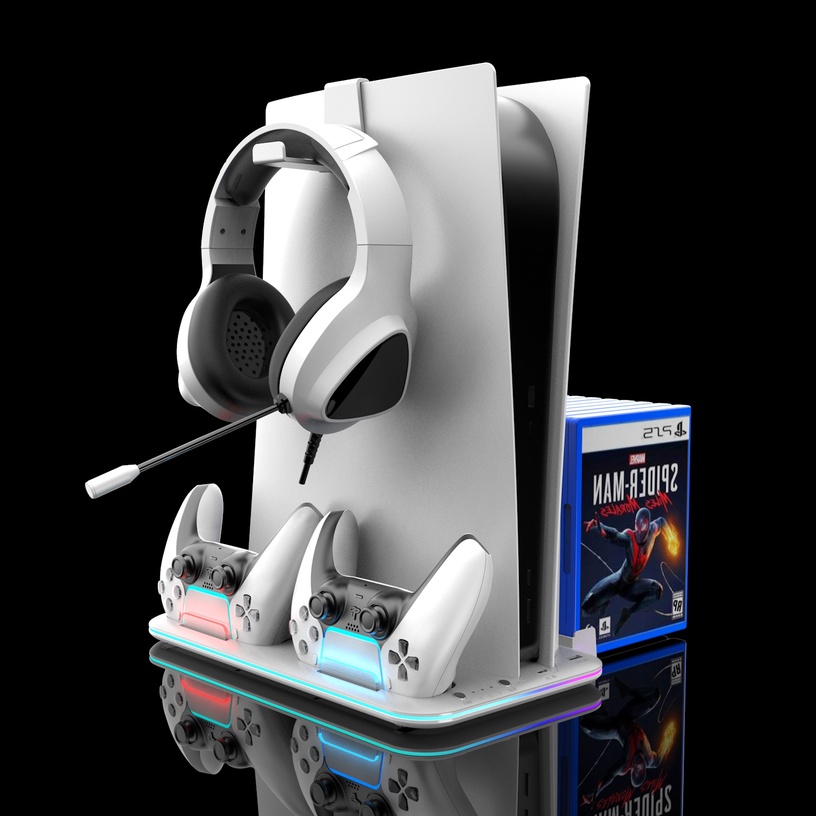 Подставка для игровой консоли Saitake STK-DZ504, белый