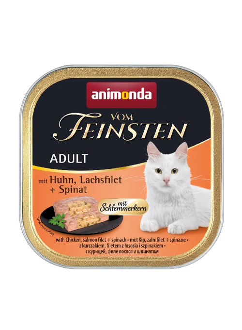 Šlapias kačių maistas Animonda Vom Feinsten Adult, žuvis, 0.1 kg