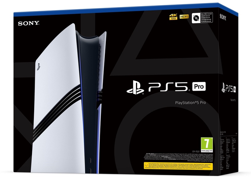 Mängukonsool Sony PlayStation 5 Pro, HDMI / Wi-Fi 7, 2 TB