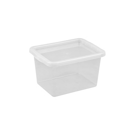 Коробка для вещей Okko Basic Box, 15 л, прозрачный, 28.5 x 38 x 21.7 см