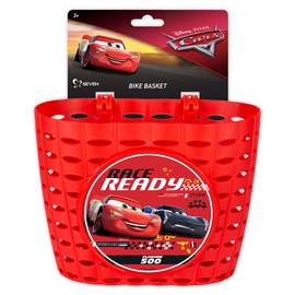 Velosipēda soma Disney Cars 3, polivinilhlorīds (pvc), sarkana