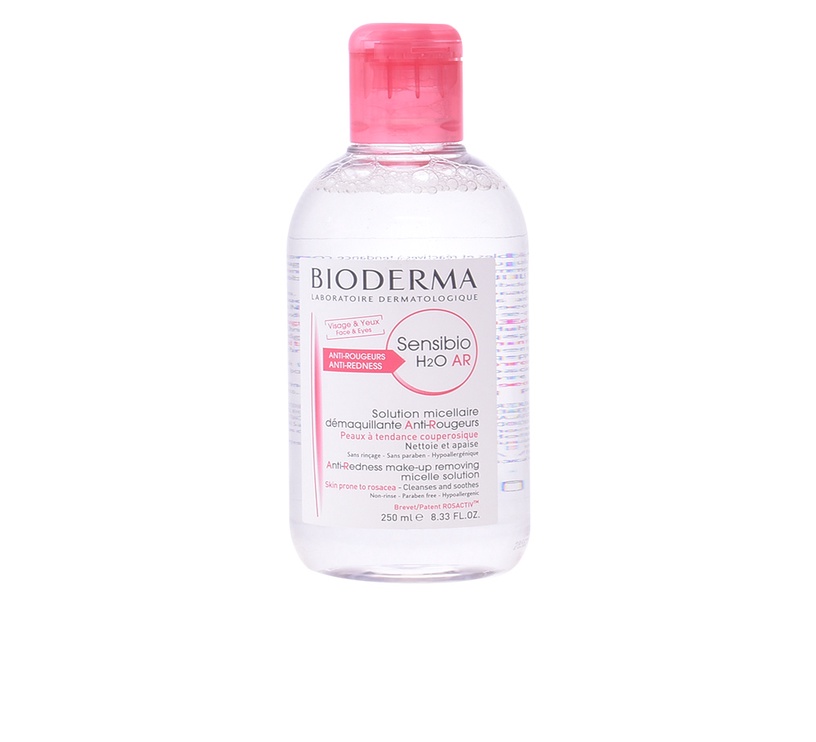 Kosmētikas noņemšanas līdzeklis Bioderma Sensibio H2O AR, 250 ml, sievietēm