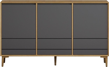 Kummut Kalune Design Lerry, tamm/antratsiit, 40 cm x 150 cm x 90 cm