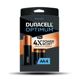 Baterijas Duracell DURSP13, AA, 1.5 V, 4 gab.