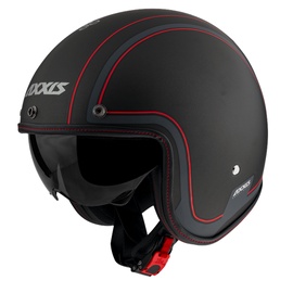 Mootorratta kiiver Axxis Hornet SV Royal, M, must
