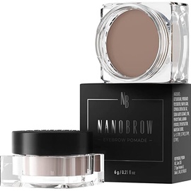 Geel-kreem kulmudele Nanobrow Medium Brown, 6 g