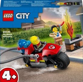 Konstruktors LEGO® City Ugunsdzēsēju glābšanas motocikls 60410