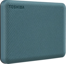 Cietais disks Toshiba Canvio Advance, HDD, 1 TB, zaļa