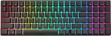 Клавиатура Royal Kludge RK100 Blue Английский (US), черный, беспроводная