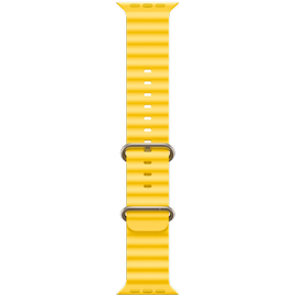 Siksniņa Apple 49mm Ocean Band, dzeltena