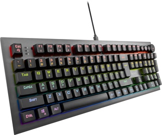 Klaviatūra NOXO Conqueror KY-MK50 Blue EN/RU, melna