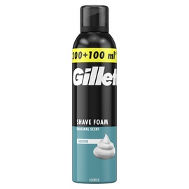 Skutimosi putos Gillette Sensitive, 300 ml