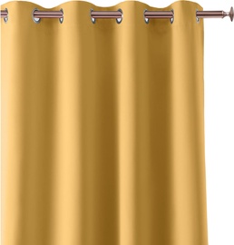 Ночные шторы Room99 Aura, желтый, 140 см x 250 см