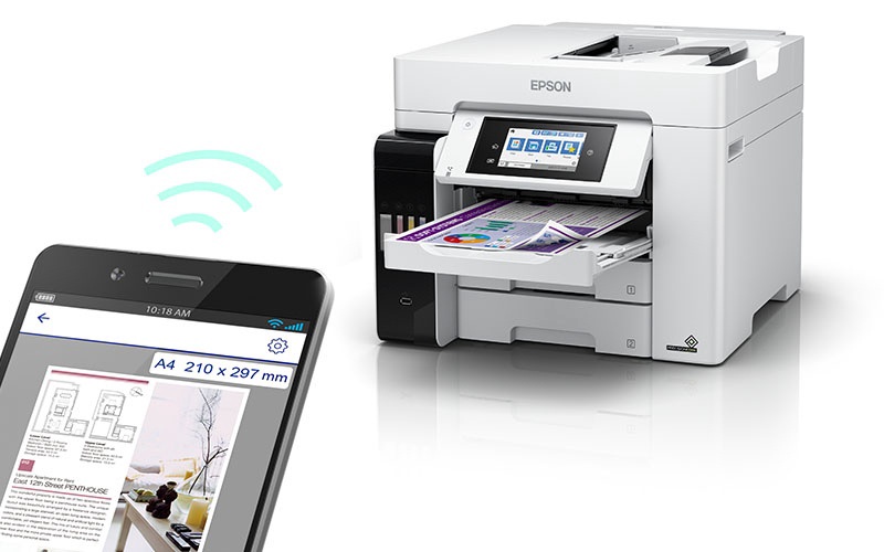 Daudzfunkciju printeris Epson EcoTank L6580, tintes, krāsains