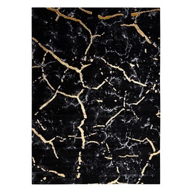 Ковер комнатные Hakano Mosse Marble 4, золотой/черный, 370 см x 280 см