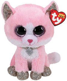 Mīkstā rotaļlieta Meteor Cat Fiona, rozā, 24 cm