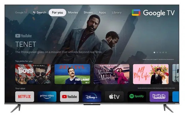 Телевизор TCL 55C635, QLED, 55 ″