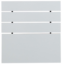 Lovos galvūgalis Kalune Design Fuga, 3 cm x 100 cm, 100 cm, balta