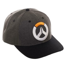 Cepure Overwatch Embroidered Logo, melna/pelēka