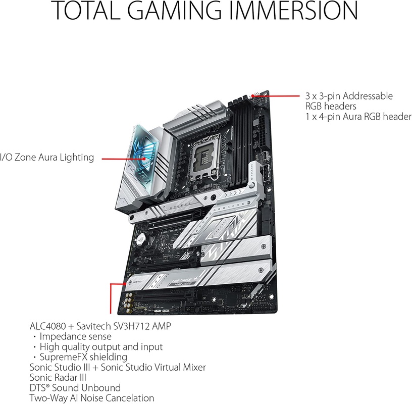 Mātesplate Asus ROG STRIX Z790-A gaming WIFI D4