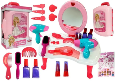 Žaislinis grožio rinkinys Lean Sport Beauty Beautiful Dresser 3in1