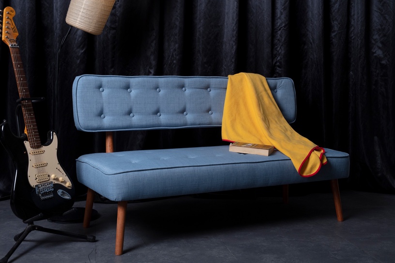Dīvāns Hanah Home Westwood Loveseat, zila, 64 x 140 cm x 78 cm