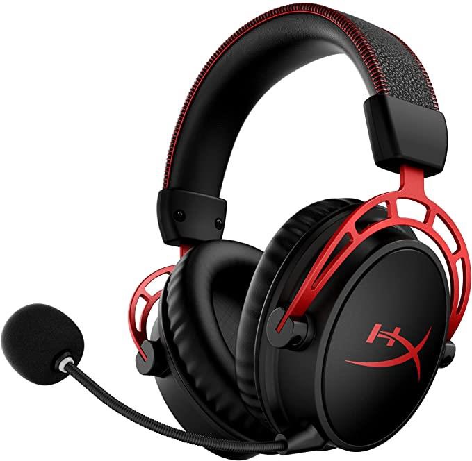 Juhtmeta mänguri peakomplekt HyperX Cloud Alpha, must