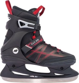 Uisud K2 F.I.T. Ice 2023, must/punane, 44